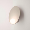 Pearl White Modern 23cm LED Wall Light