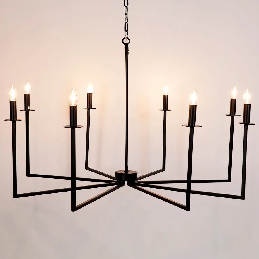 Kouhan 8 Light Chandelier in Various Finishes