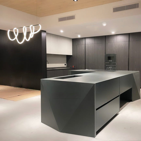 Curl Curl Midnight 150cm Linear Pendant