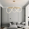 Curl Curl Orbit Suspension Pendant 40cm-120cm Sizes in Various Colours