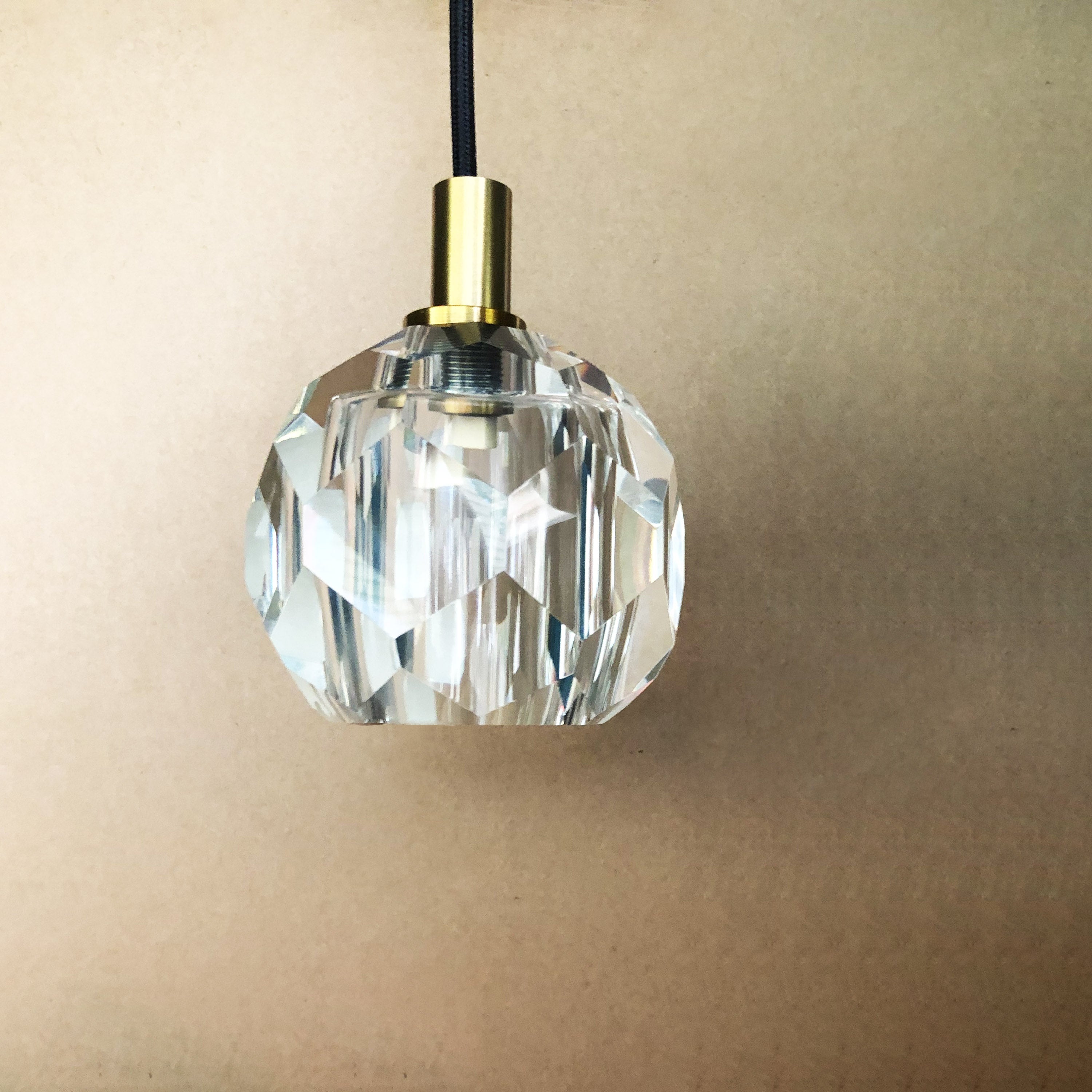 Onyx Glass 12cm Modern Glass Pendant
