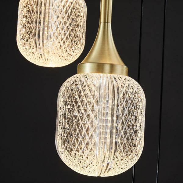 Joyce 13 Light 60cm Suspension Cluster