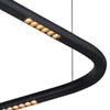 Ligne 120cm Ultra Modern Low Glare Oval Halo in Black, White or Gold