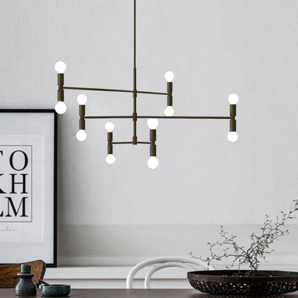 Axis Modern 90cm 12 Light Chandelier