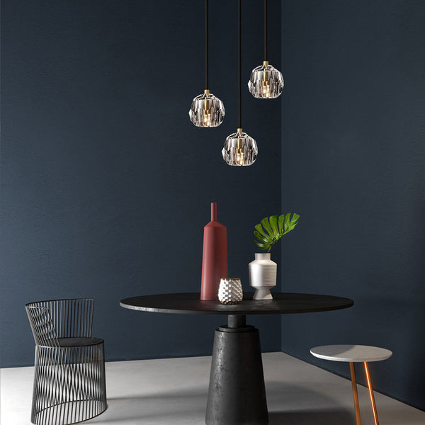 Onyx Glass 12cm Modern Glass Pendant