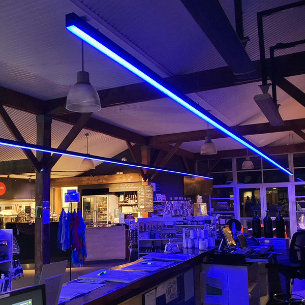Australian Made Modern RGB Linear Pendant Light V2 1000-3000mm