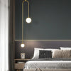 Alsker Dual Arm V1 Pendant Light in Brushed Brass