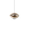 Soucoupe 5 Light Cluster Halo Pendant in Pearl Gold or Black
