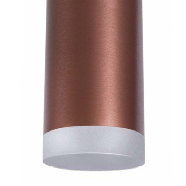 Zeus Linear 8 Flute 120cm Pendant Light