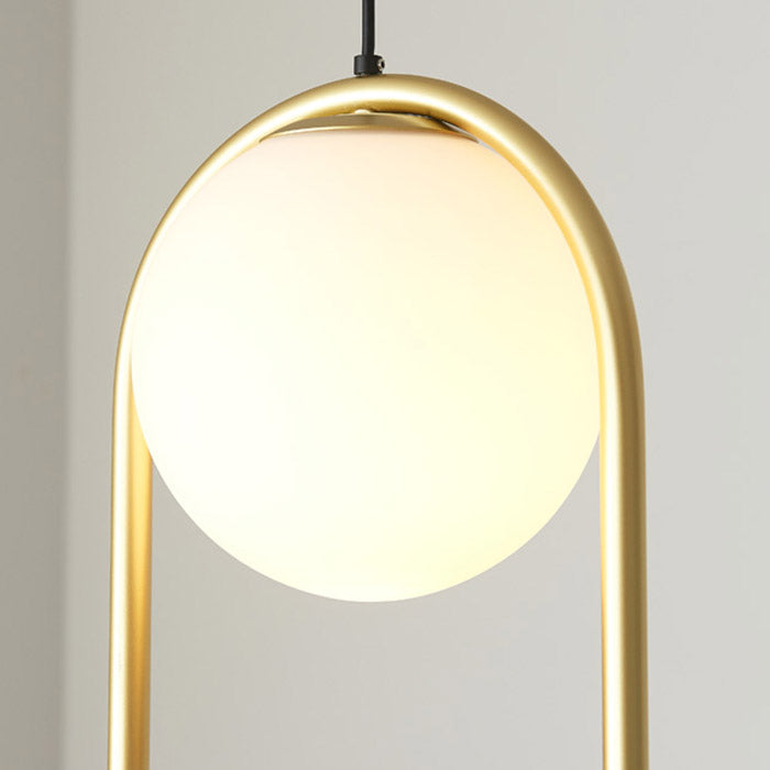 Loretta 10 Light Modern Minimalist Chandelier in Brushed Brass