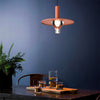 Arriba+1 Clear Modern Pendant 28cm in Various Colours