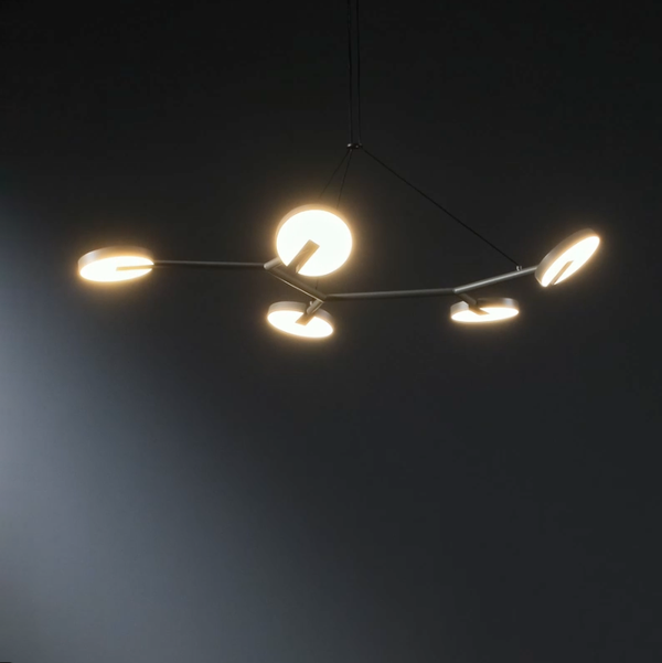 Ferv Modern 110cm 6 Light Linear Pendant