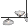 Fiore 6 Light 135cm Linear Pendant in Various Colours