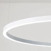 Halo II Modern 100cm LED Ring Pendant in Black or White