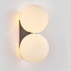 Jumelle Duo Wall Light 30cm in Brass, Nickel & Black