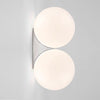 Jumelle Duo Wall Light 30cm in Brass & Nickel