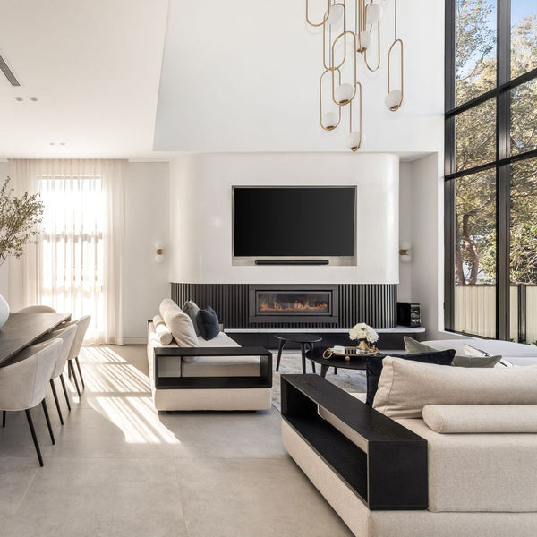 Loretta 10 Light Modern Minimalist Chandelier in Brushed Brass