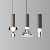 Lifta+1 Clear Modern Pendant 12cm in Various Colours