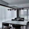 Muto Linear Ripple Glass Pendant 110-170cm