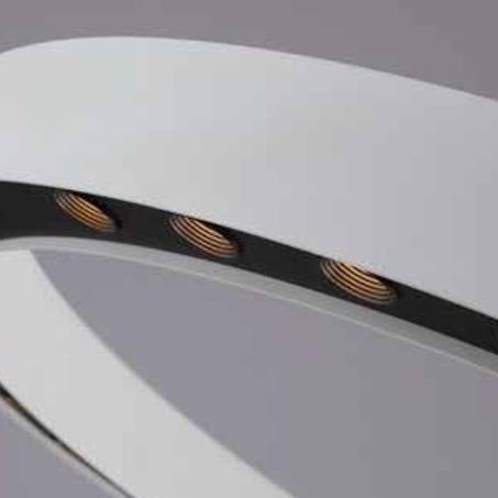 2024 Halo Reflection Ring Surface Mount Light in 90cm