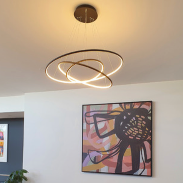 LED Slim Line Ring 80cm Dimmable