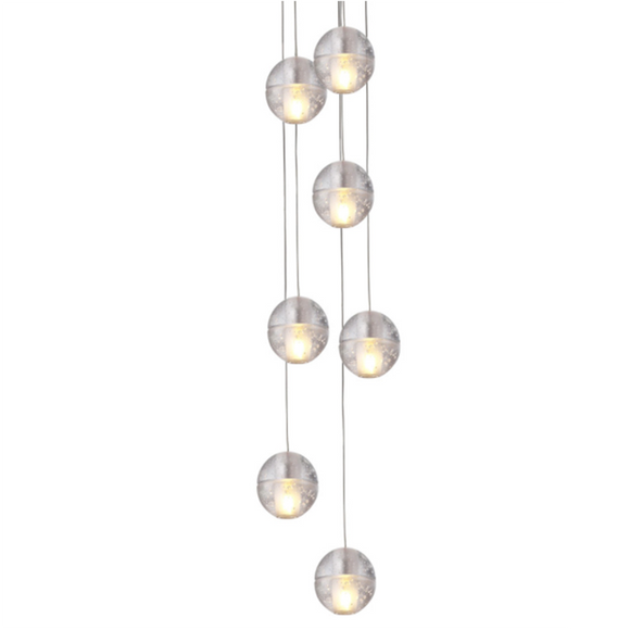 7 Light Handmade Cluster LED Pendant Light