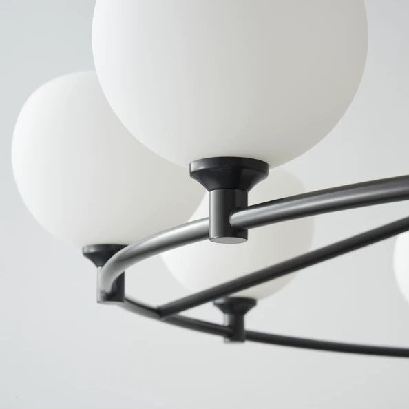 Phos 8 Light 80cm Chandelier