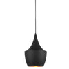 replica tom dixon pendant light in matt black modern interior design 