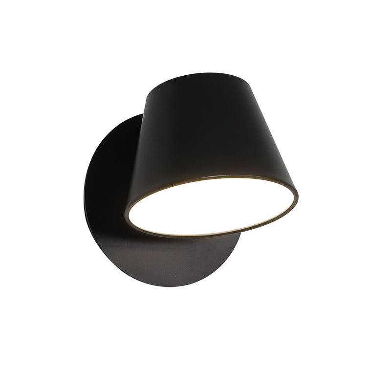 Coop 12cm Adjustable Wall Light in Black or White