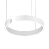 Enso White Modern Halo Pendant Light 40cm, 60cm & 80cm