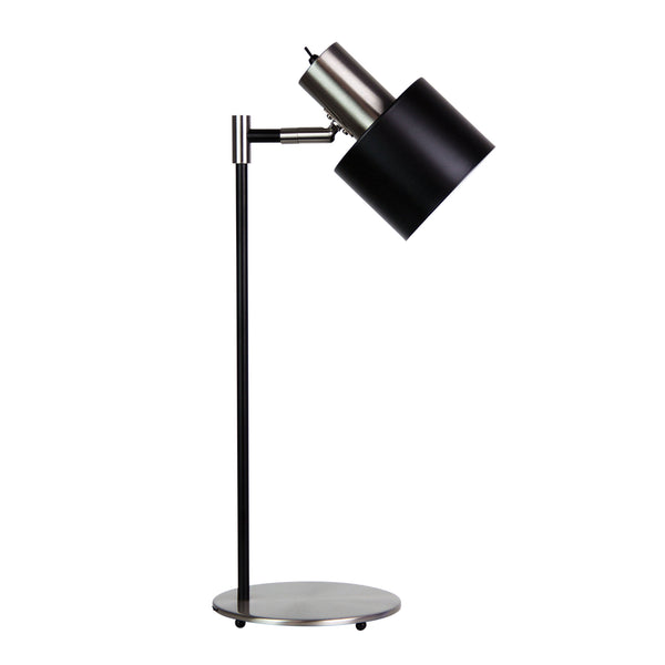 Marx Adjustable 53cm Mid-Century Task Lamp with Brushed Chrome