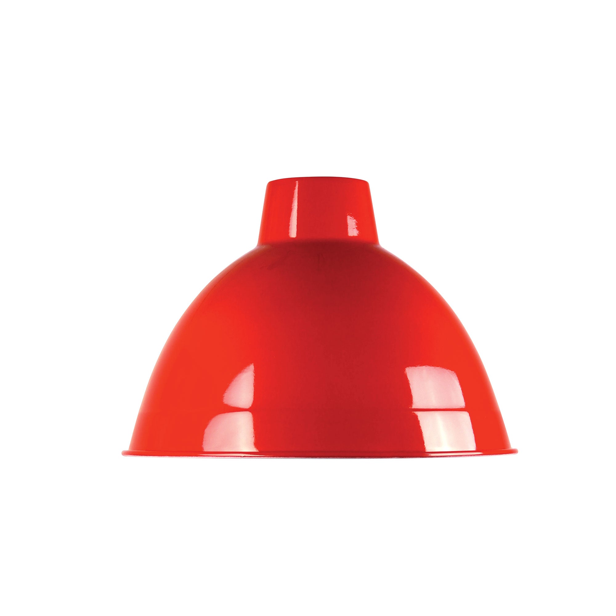 Retro Red 35cm Industrial Style Shade