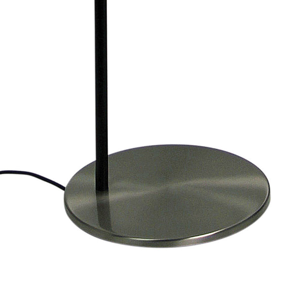 Diaz Mid-Century Floor Lamp 150cm in Brushed Chrome or Copper