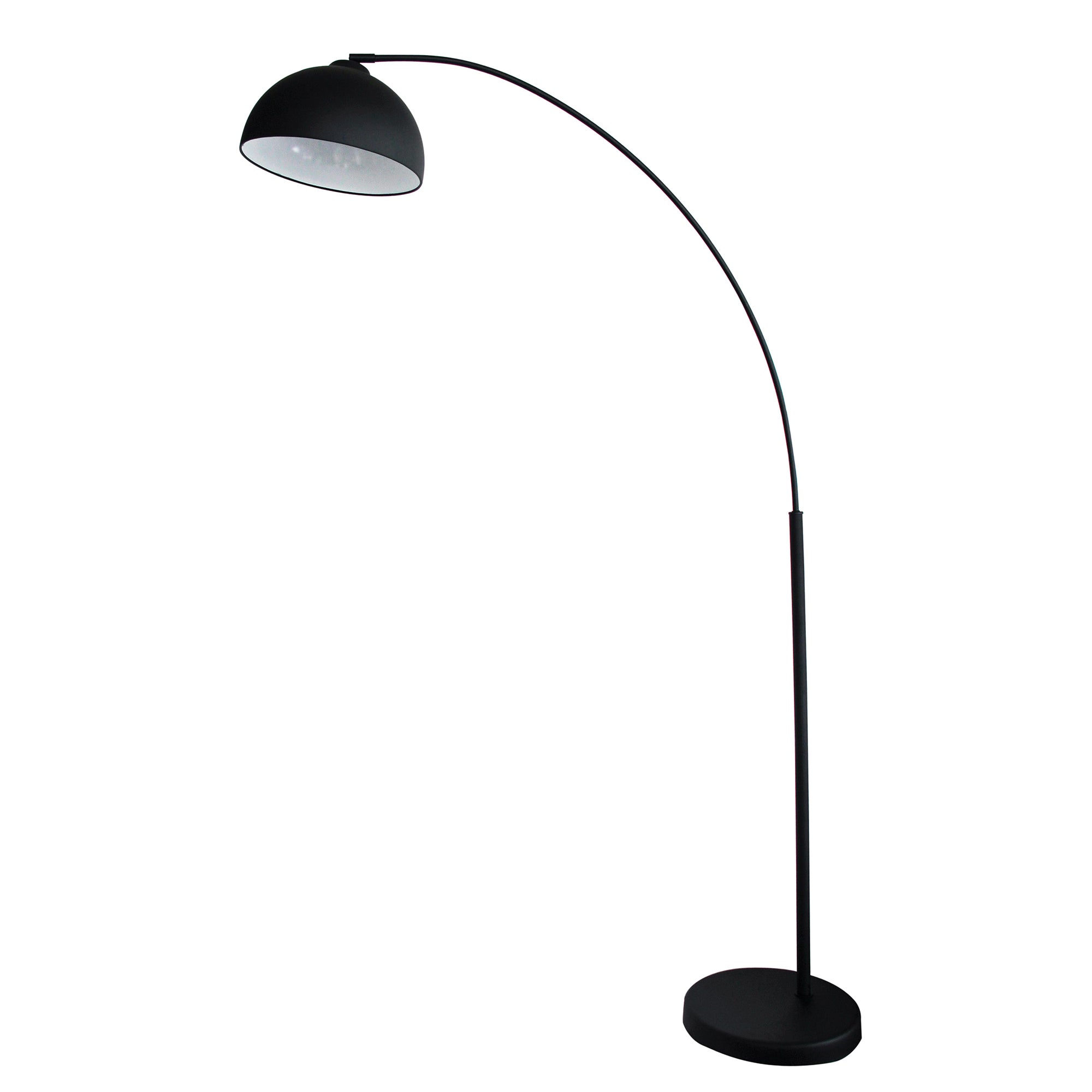 Classic Retro 170cm Floor Lamp in Chrome or Black