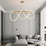 Curl Curl Orbit Suspension Pendant 40cm-120cm Sizes in Various Colours