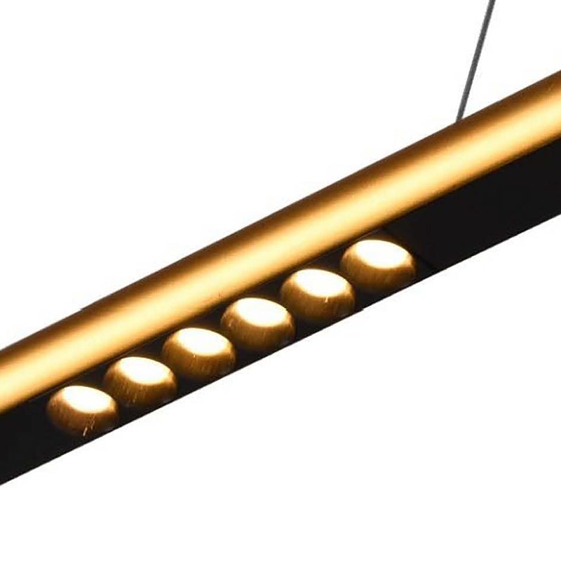 Ligne 180cm Ultra Modern Low Glare Linear Light in Black, White or Gold