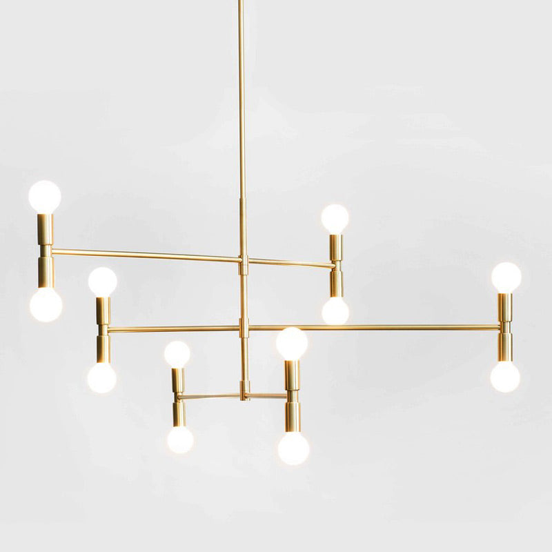 Axis Modern 90cm 12 Light Chandelier