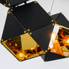 Linear Box Series in Various Sizes Black+Gold Stainless Steel