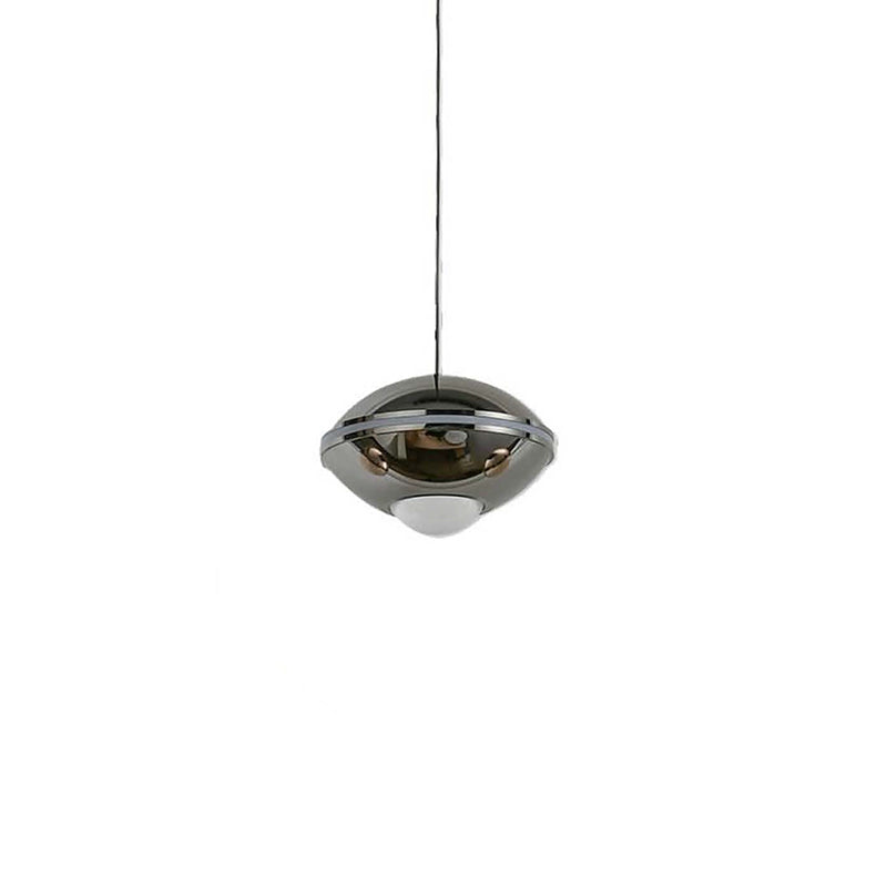 Soucoupe 5 Light Cluster Halo Pendant in Pearl Gold or Black
