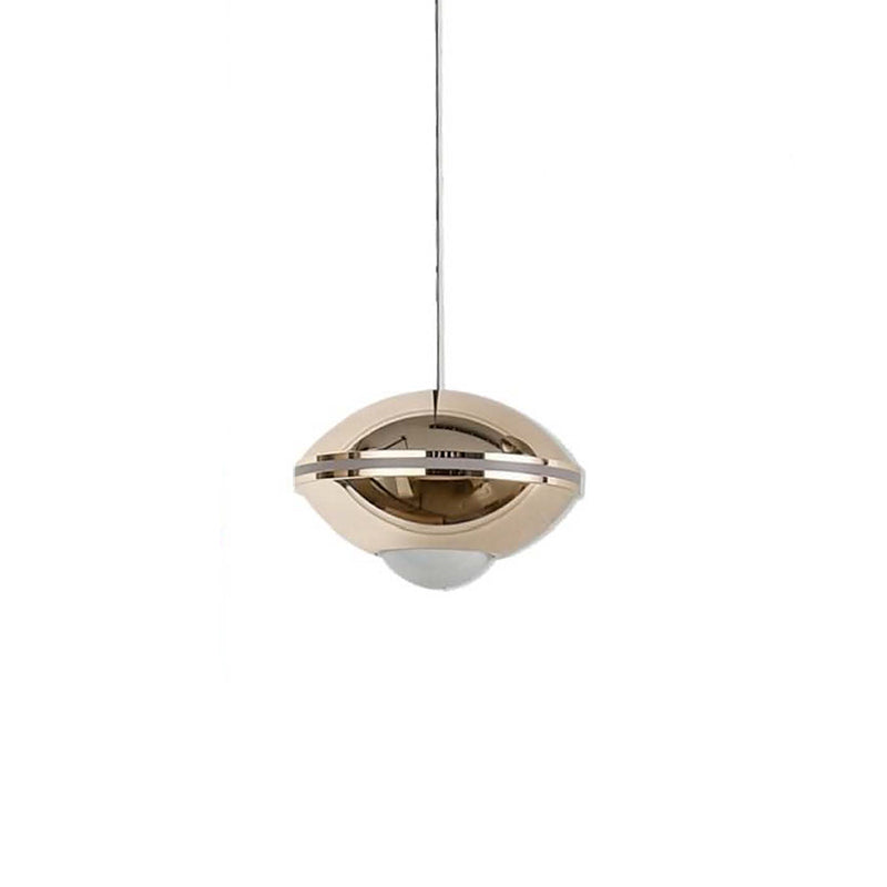 Soucoupe 5 Light Cluster Halo Pendant in Pearl Gold or Black