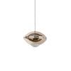Soucoupe 24 Light Cluster Halo Pendant in Pearl Gold or Black