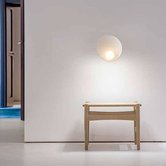 Pearl White Modern 23cm LED Wall Light